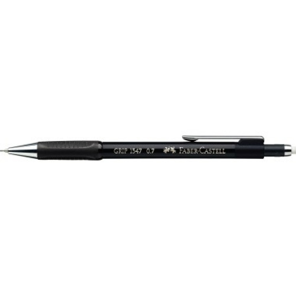 Produktabbildung: Faber-Castell Druckbleistift GRIP 134799 0,7mm B metallic-schwarz