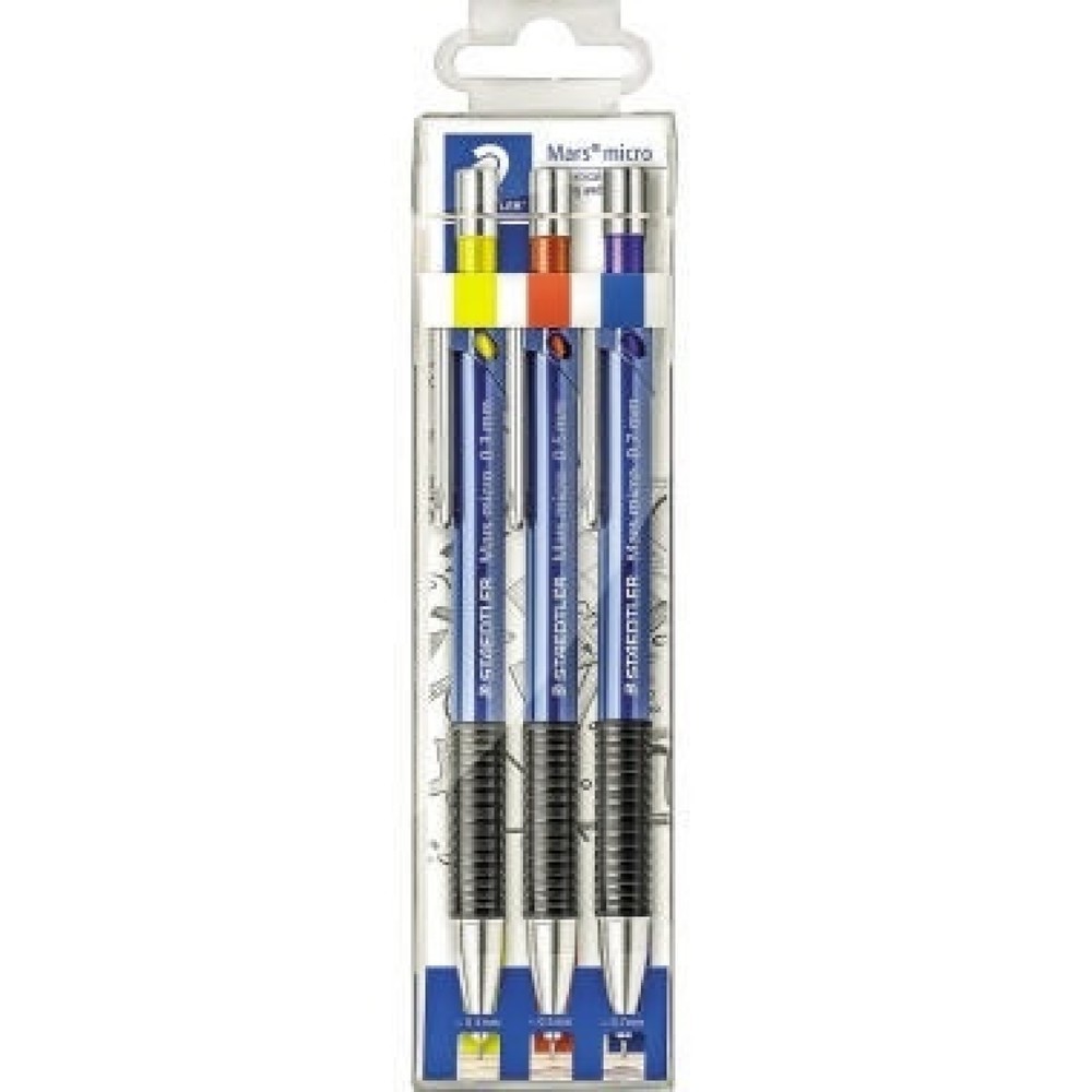 Produktabbildung: STAEDTLER Druckbleistift Mars 775 SC WP3 HB sortiert 3 St./Pack.