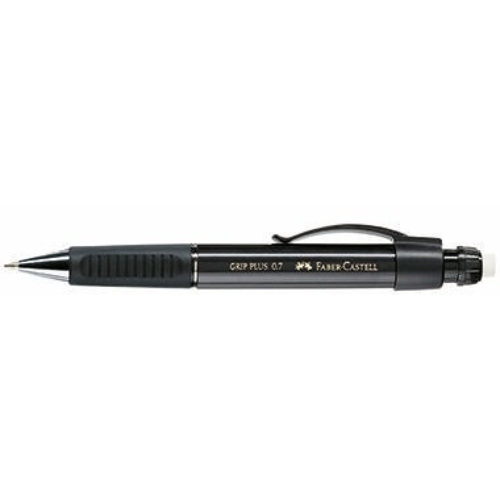 Produktabbildung: Faber-Castell Druckbleistift GRIP PLUS 130733 0,7mm metallic-schwarz