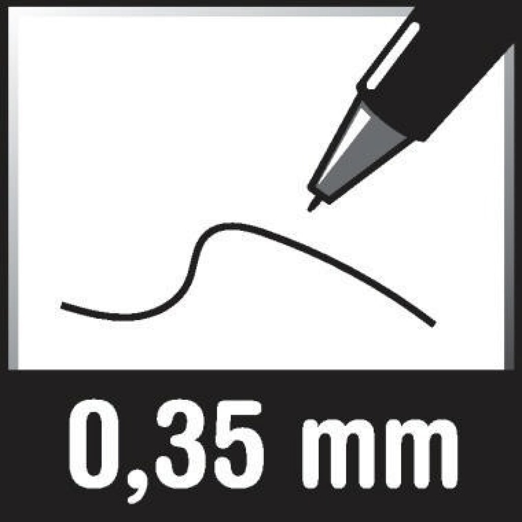 Produktabbildung Nr. 5: edding Feinschreiber 1800 profipen 4-180003001 0,35mm schwarz