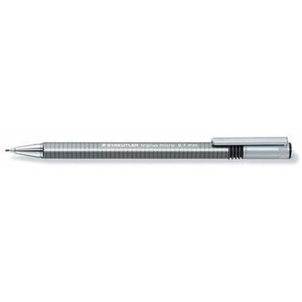 Produktabbildung Nr. 1: STAEDTLER Druckbleistift triplus micro 774 27 0,7mm B +Radierer grau