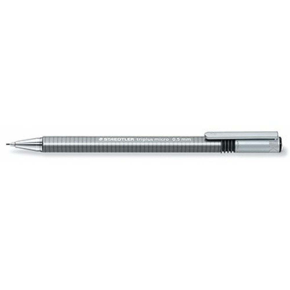 Produktabbildung: STAEDTLER Druckbleistift triplus micro 774 25 0,5mm B +Radierer grau