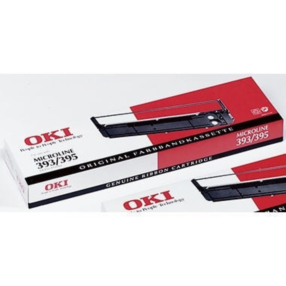 Produktabbildung: OKI Farbband 09002311 5Mio.Zeichen Nylon schwarz