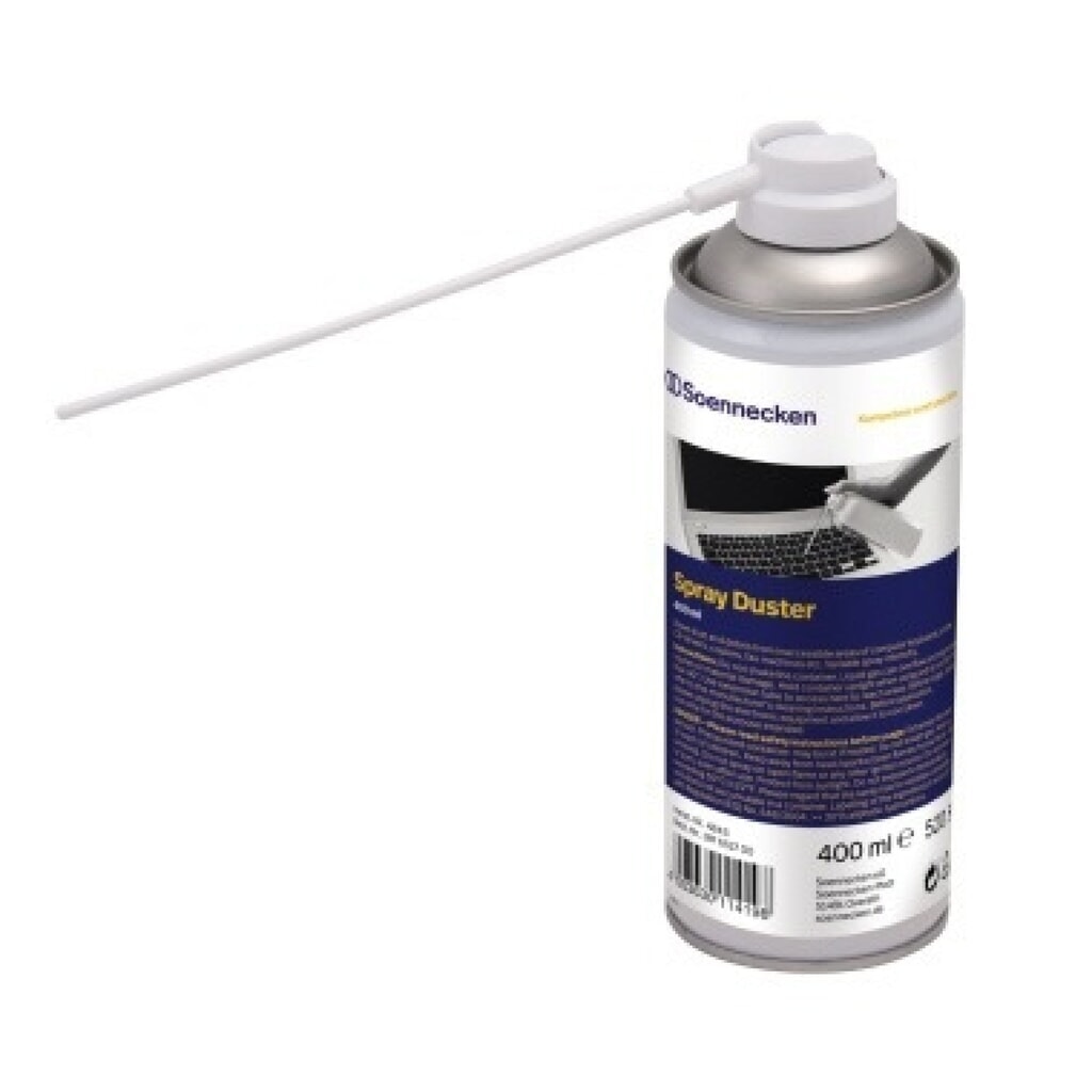 Produktabbildung: Soennecken Druckluftspray 4843 brennbar Propangas 400ml