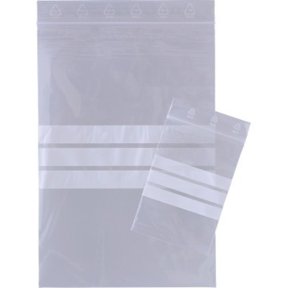 Produktabbildung: Druckverschlussbeutel 100x150mm 0,05mm 100 St./Pack.