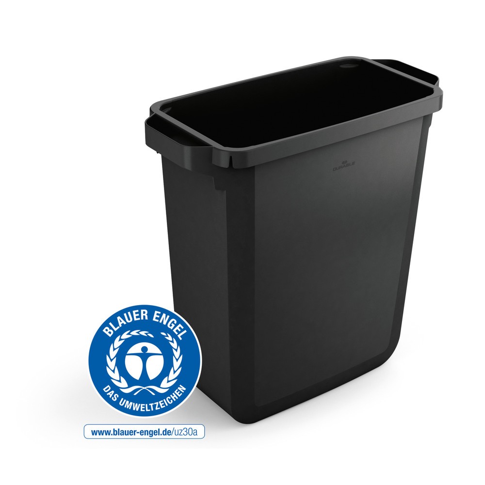 Produktabbildung Nr. 2: DURABLE Abfallbehälter DURABIN® ECO 60L mit Deckel, schwarz