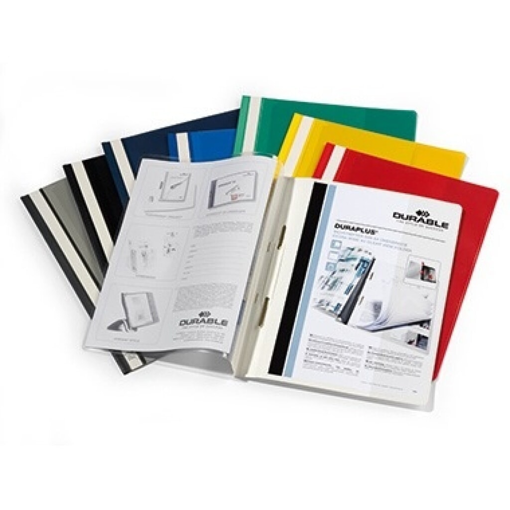 Produktabbildung Nr. 2: DURABLE Angebotshefter DURAPLUS 257907 DIN A4 PP dunkelblau