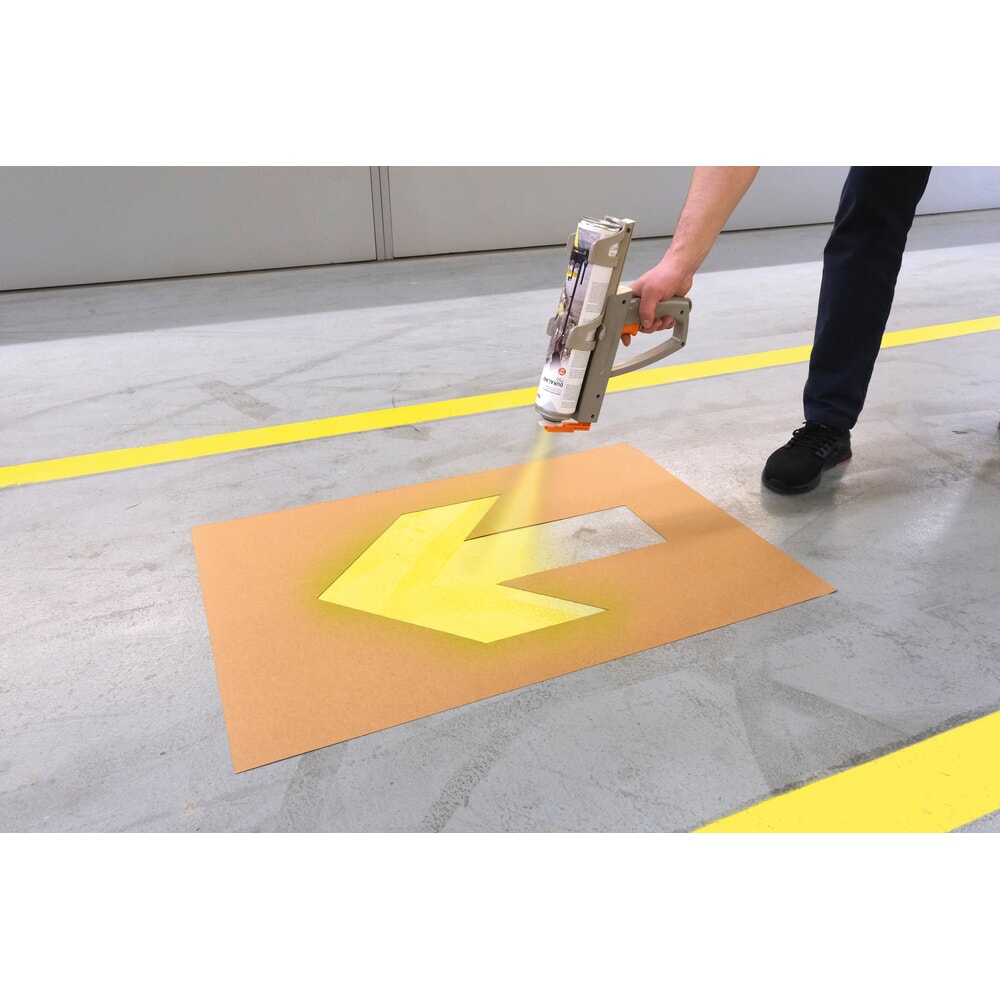 Produktabbildung Nr. 7: DURABLE Boden-Markierpistole DURALINE® EasyMover, für Schablonenmarkierung