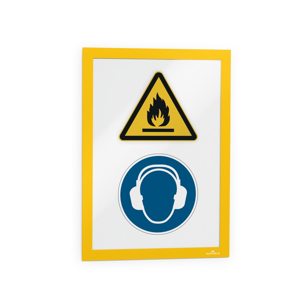 N° de l'image du produit 2 : DURABLE Cadre d'affichage DURAFRAME®, A4, 10 pcs/UV