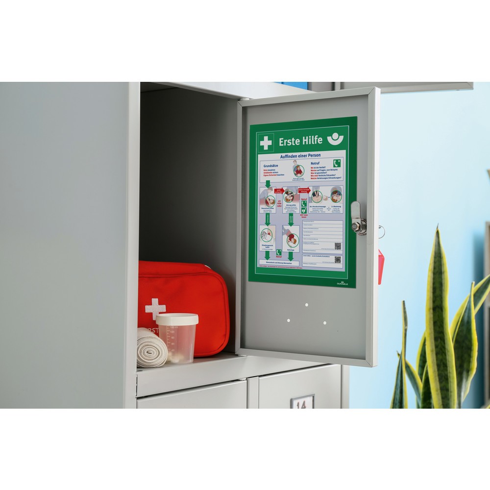 N° de l'image du produit 2 : DURABLE Cadre d'affichage DURAFRAME® MAGNETIC, A4, 10 pcs/UV