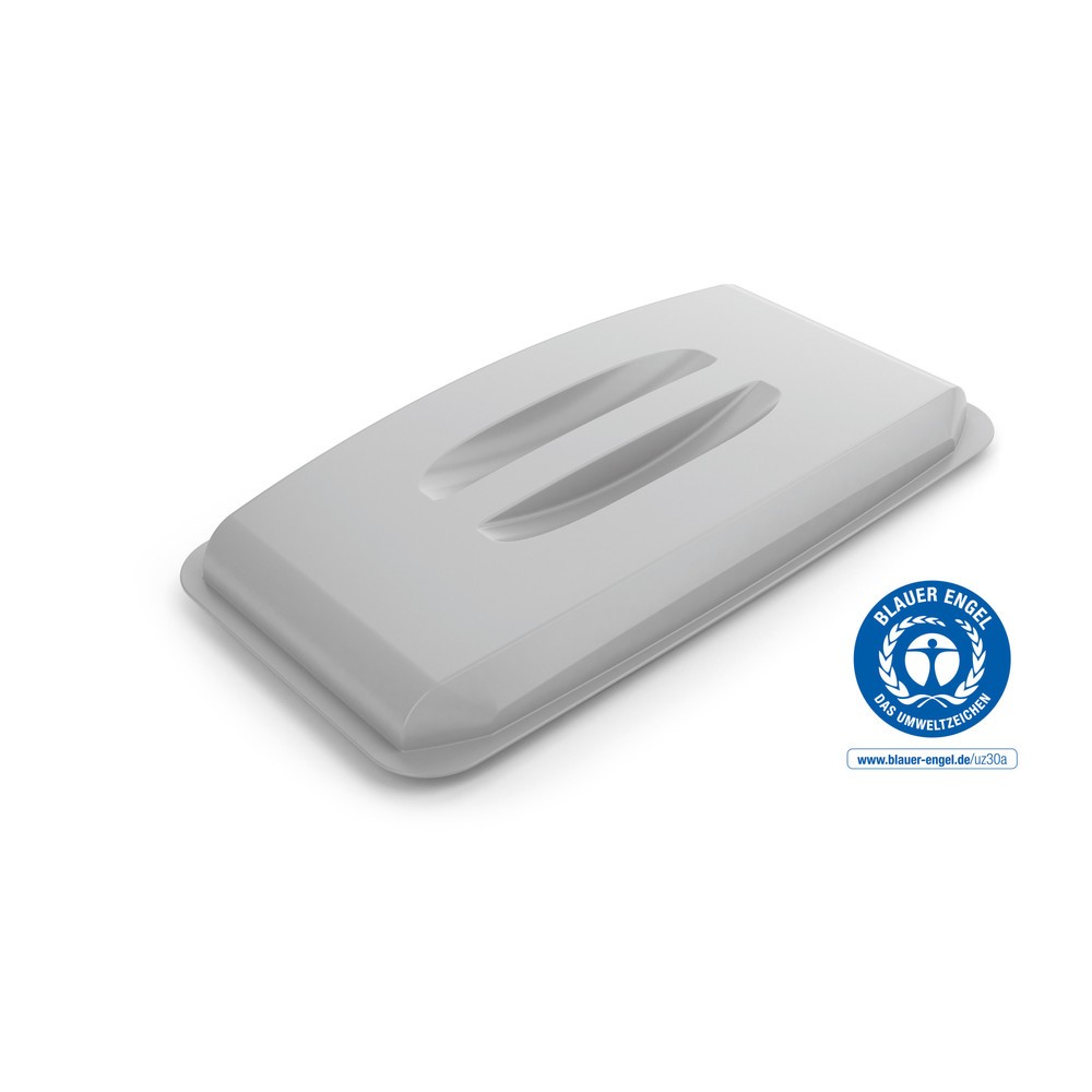 N° de l'image du produit 2 : DURABLE Conteneur à déchets DURABIN® ECO 60L avec couvercle, gris