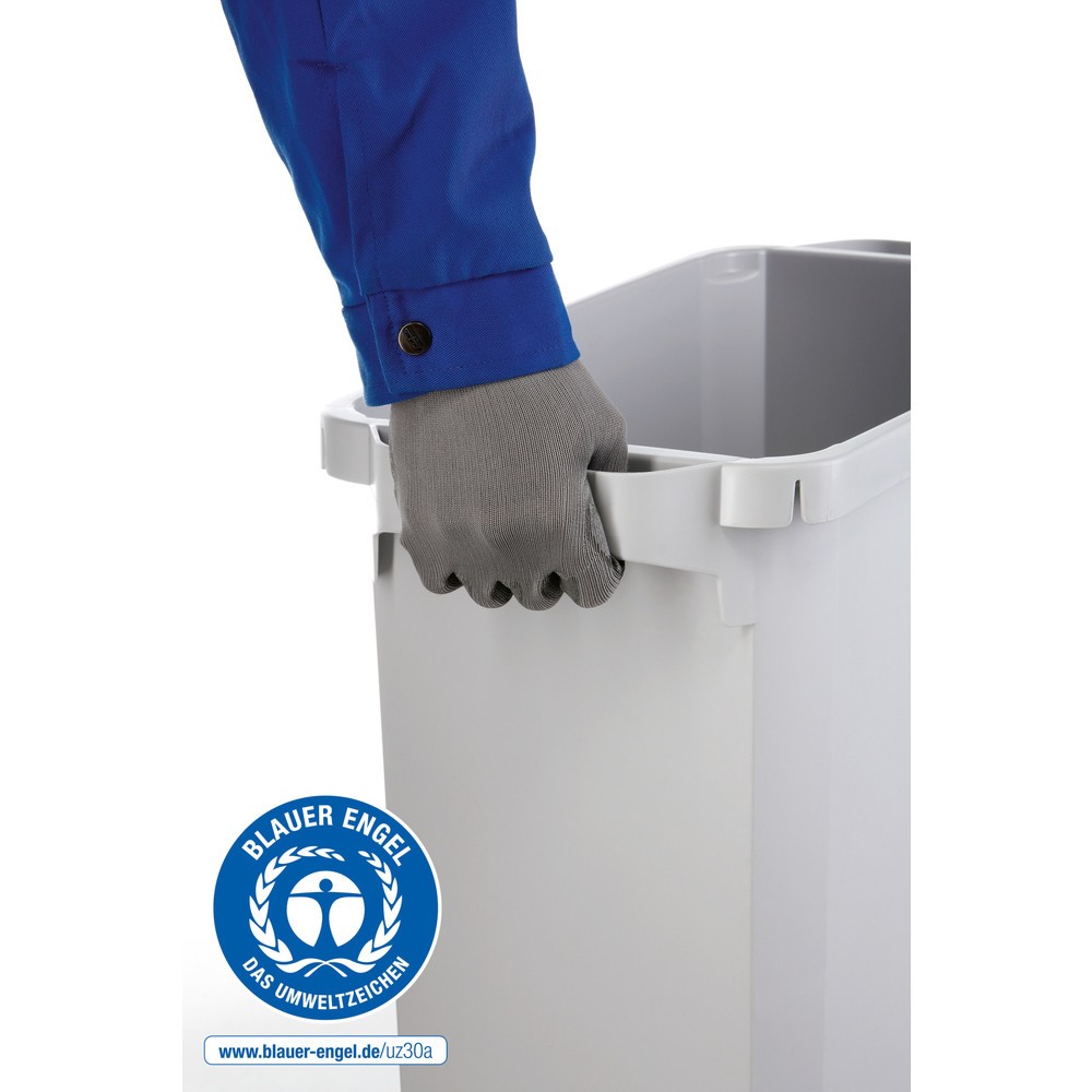 N° de l'image du produit 5 : DURABLE Conteneur à déchets DURABIN® ECO 60L avec couvercle, gris