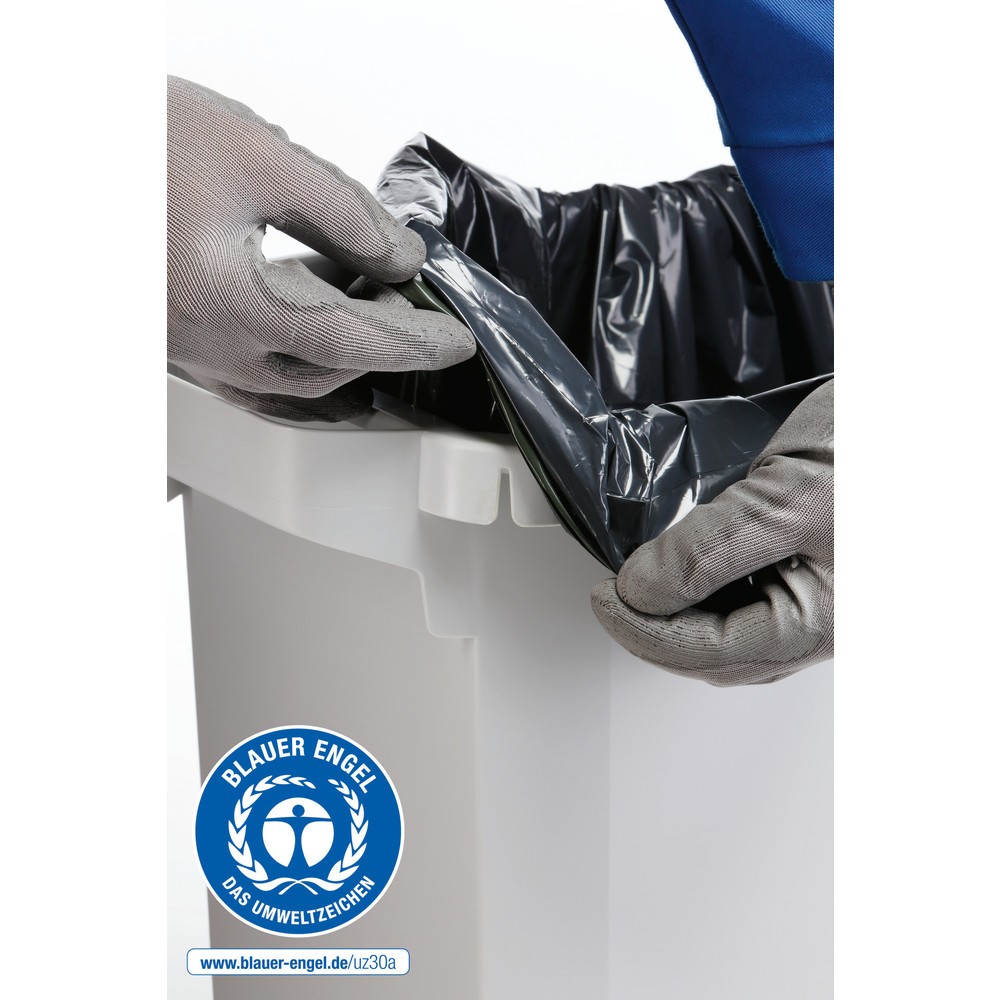 N° de l'image du produit 7 : DURABLE Conteneur à déchets DURABIN® ECO 60L avec couvercle, gris