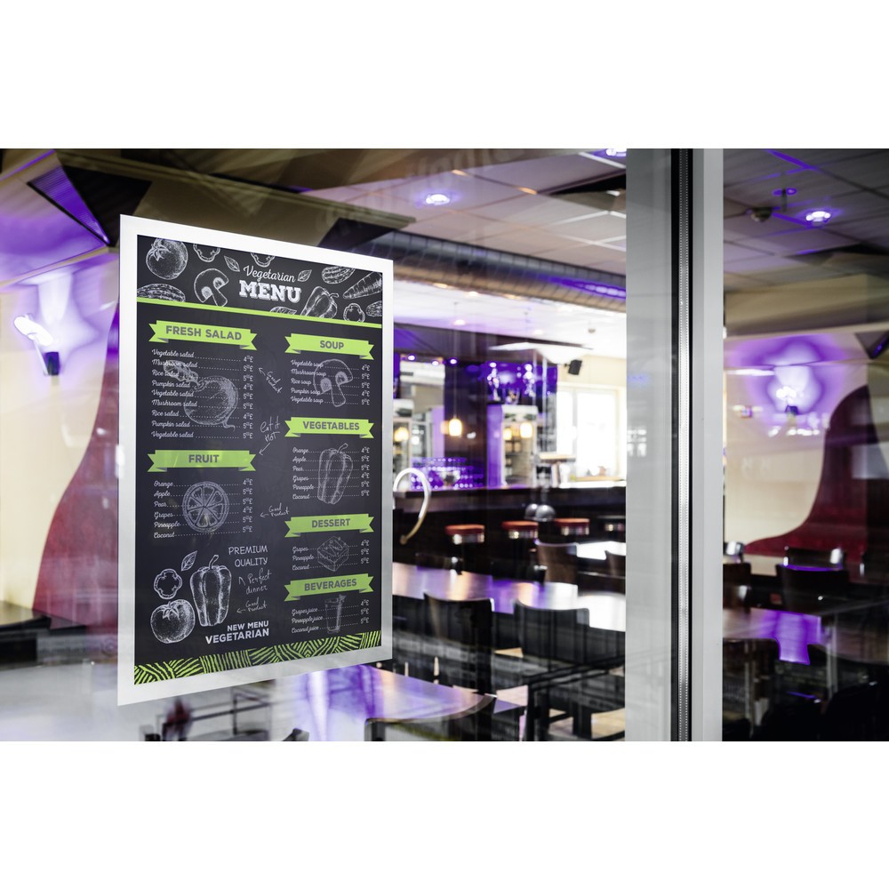Produktabbildung Nr. 6: DURABLE Info-Rahmen DURAFRAME® SUN A3, Rahmen für Schaufenster, silber