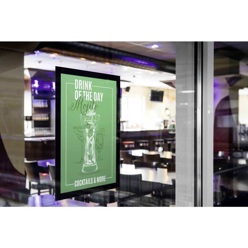 Produktabbildung Nr. 3: DURABLE Info-Rahmen DURAFRAME® SUN A4, Rahmen für Schaufenster, schwarz