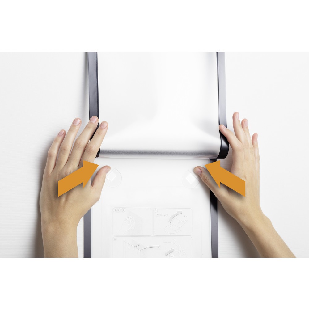 Produktabbildung Nr. 3: DURABLE DURAFRAME® WALLPAPER A4 10er, schwarz