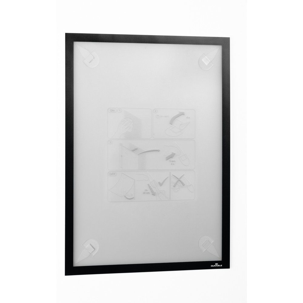 Produktabbildung Nr. 1: DURABLE DURAFRAME® WALLPAPER A3 6er, schwarz