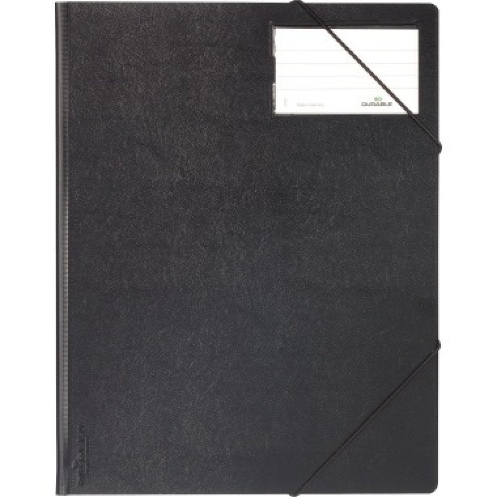 Produktabbildung: DURABLE Eckspanner A4 232001 Kunststoff schwarz