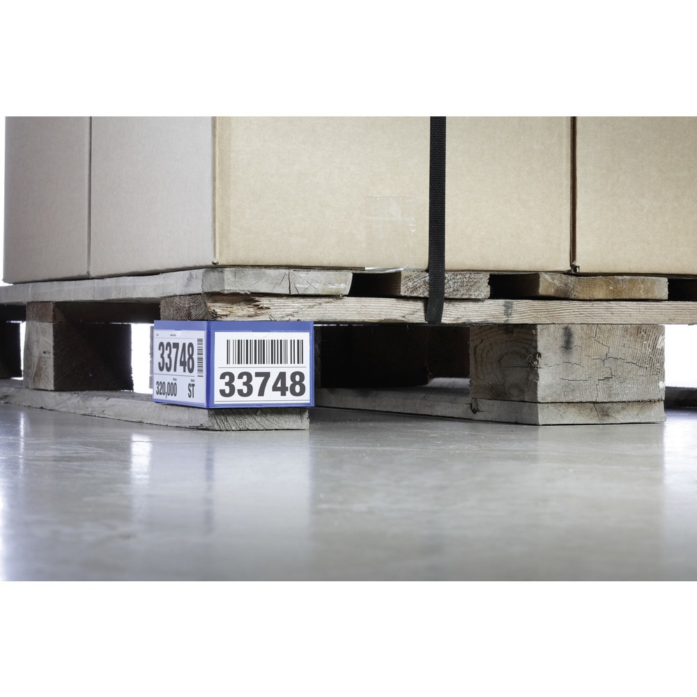 Produktabbildung Nr. 2: DURABLE Palettenfußbanderole 140x65mm, dunkelblau