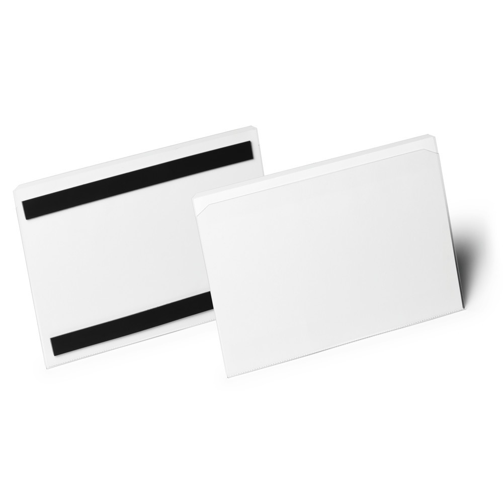 Produktabbildung Nr. 3: DURABLE Etikettentasche HARD COVER, magnetisch, A5 quer, 50 Stk/VE