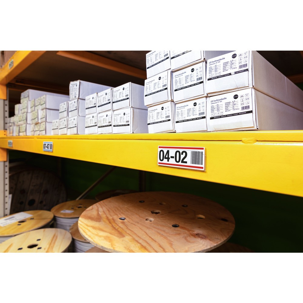 Produktabbildung Nr. 4: DURABLE Etikettentasche HARD COVER, selbstklebend, 100 x 38 mm, 50 Stk/VE