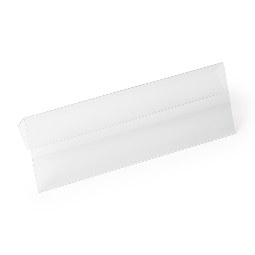 DURABLE Kennzeichnungstasche HARD COVER, mit Falz, 1/2 A5 quer, 50 Stk/VE Produktabbildung: DURABLE Kennzeichnungstasche HARD COVER, mit Falz, 1/2 A5 quer, 50 Stk/VE