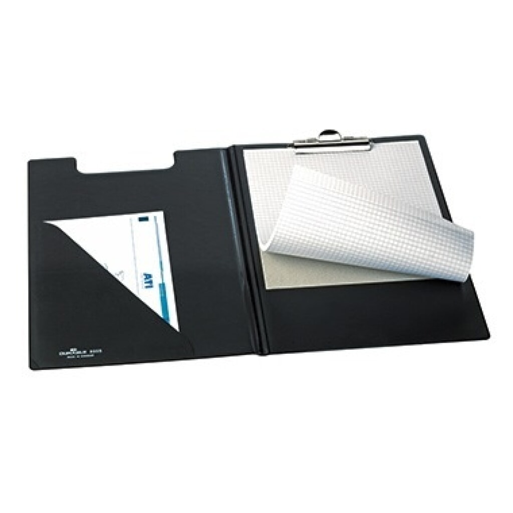 DURABLE Blockmappe A4 235501 schwarz 23,7x33,0x10,0cm Produktabbildung: DURABLE Blockmappe A4 235501 schwarz 23,7x33,0x10,0cm