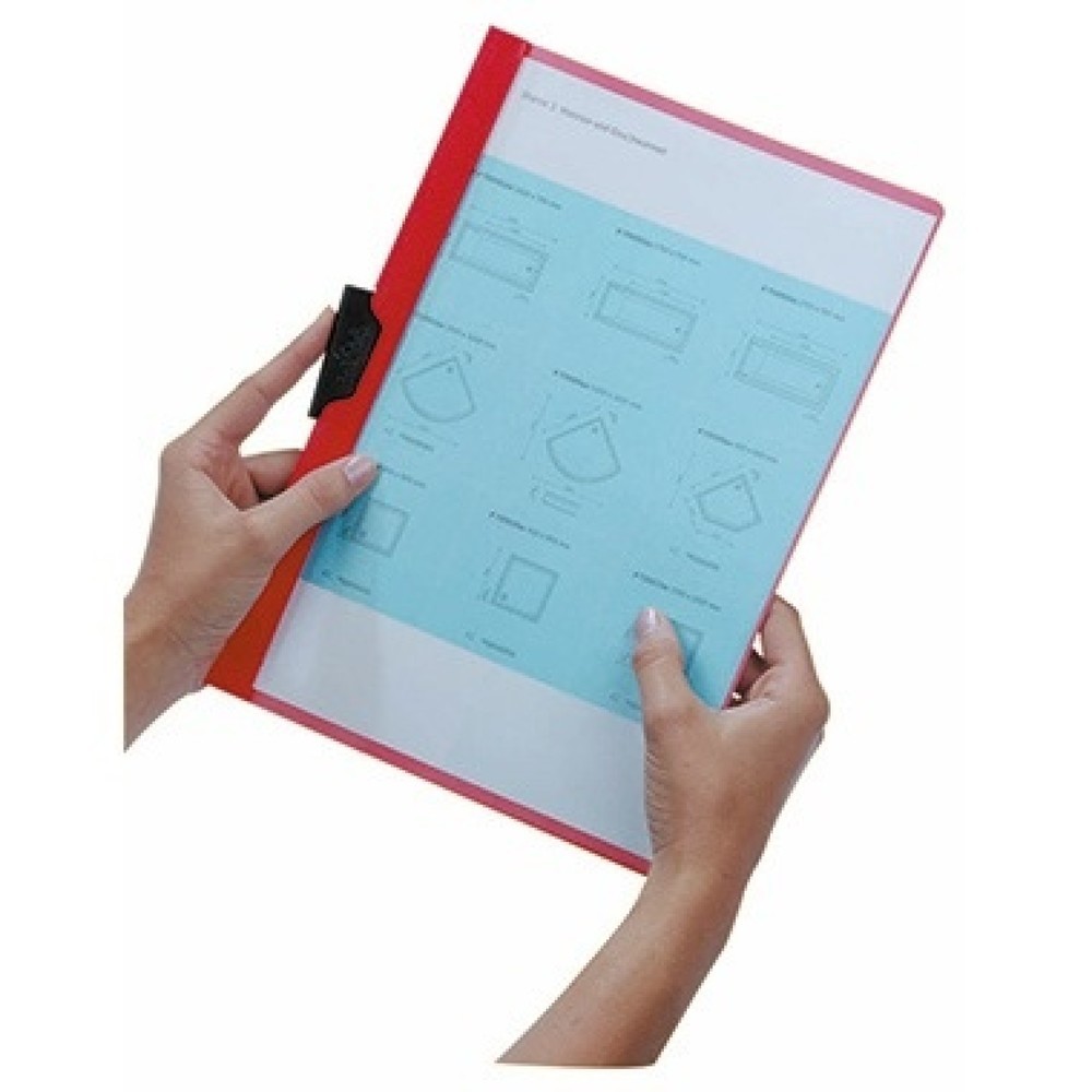Produktabbildung Nr. 3: DURABLE Klemmmappe DURACLIP 30 220028 DIN A4 Hartfolie nachtblau