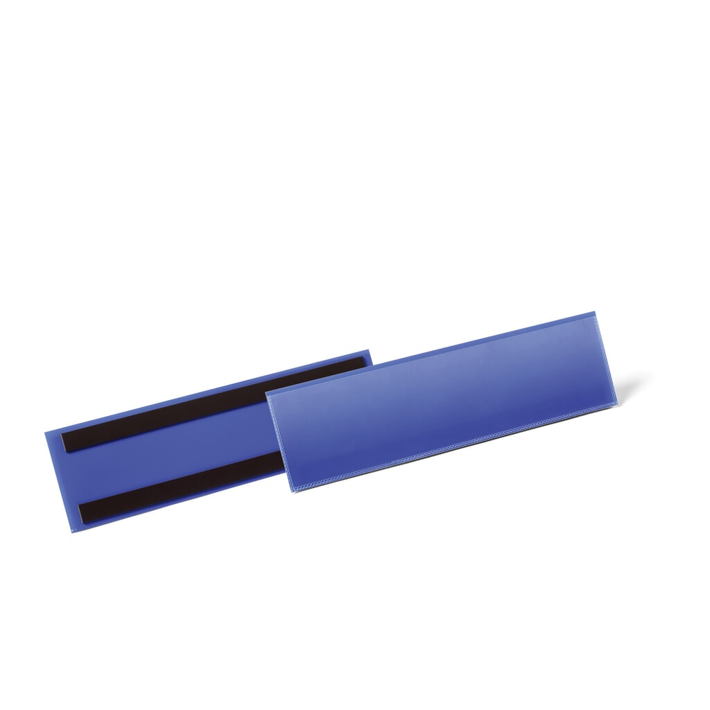 DURABLE Magnetische Etikettentasche 1/3 A4 quer Produktabbildung: DURABLE Magnetische Etikettentasche 1/3 A4 quer