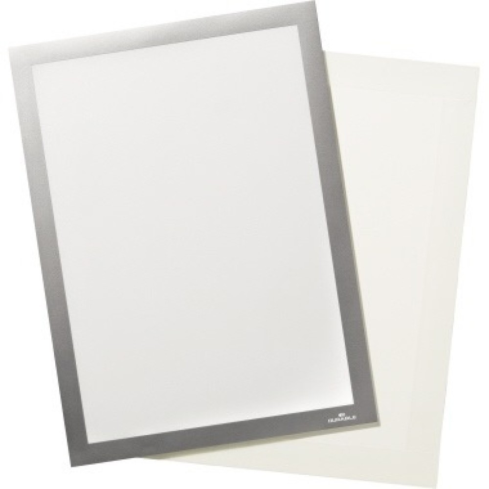 Produktabbildung: DURABLE Folienrahmen DURAFRAME 496801 A4 Klett magnetisch si