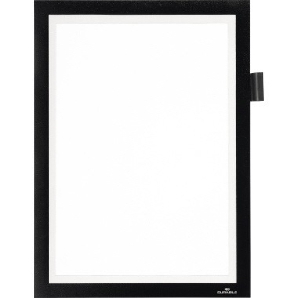 Produktabbildung: DURABLE Informationsrahmen 498901 DIN A4 magnetisch schwarz