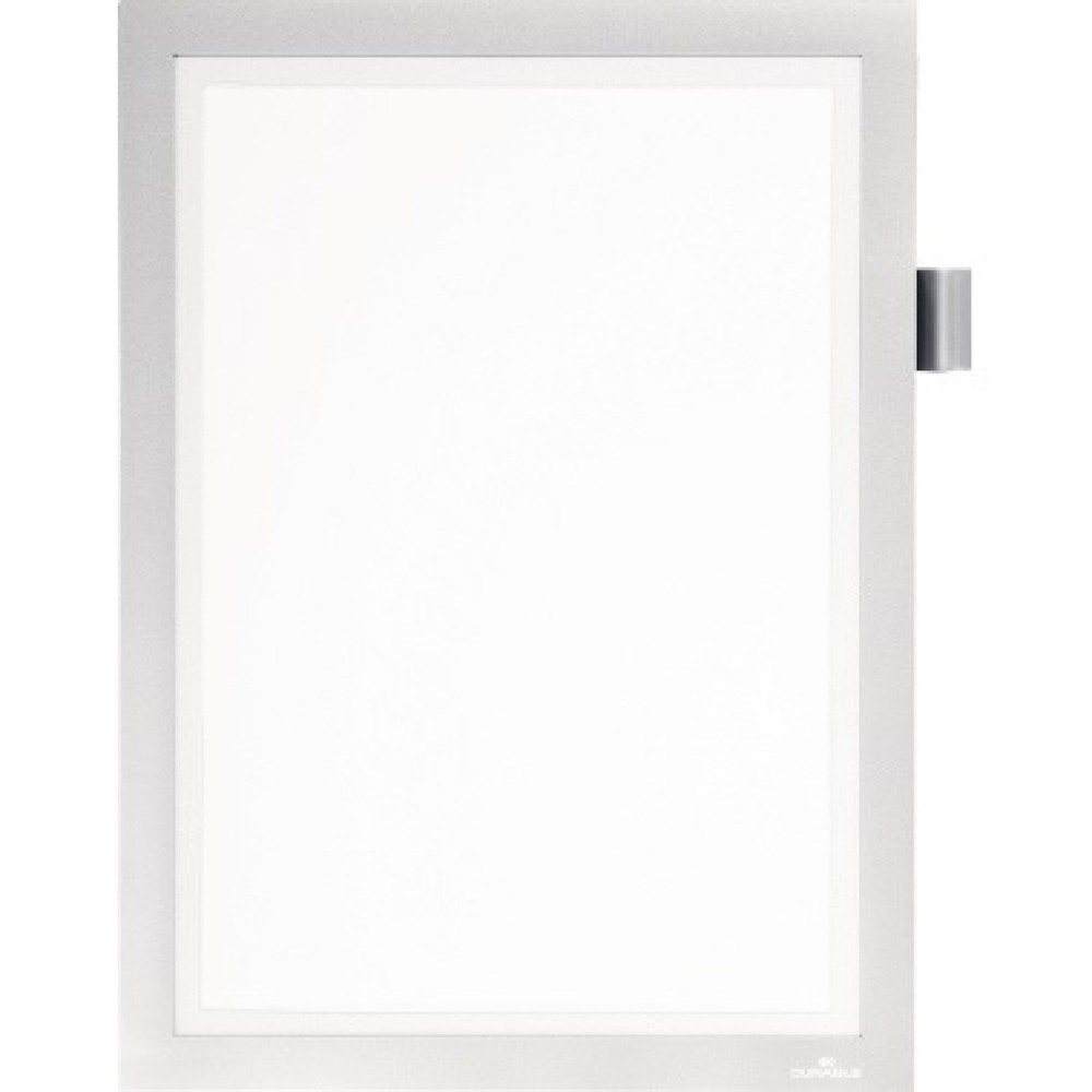 Produktabbildung Nr. 1: DURABLE Informationsrahmen 498923 DIN A4 magnetisch silber