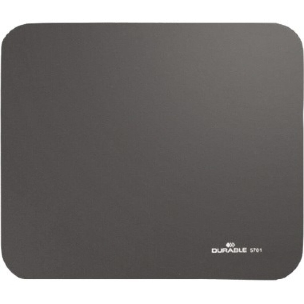 DURABLE Mousepad 570158 Textil 260x220mm dunkelgrau Produktabbildung: DURABLE Mousepad 570158 Textil 260x220mm dunkelgrau