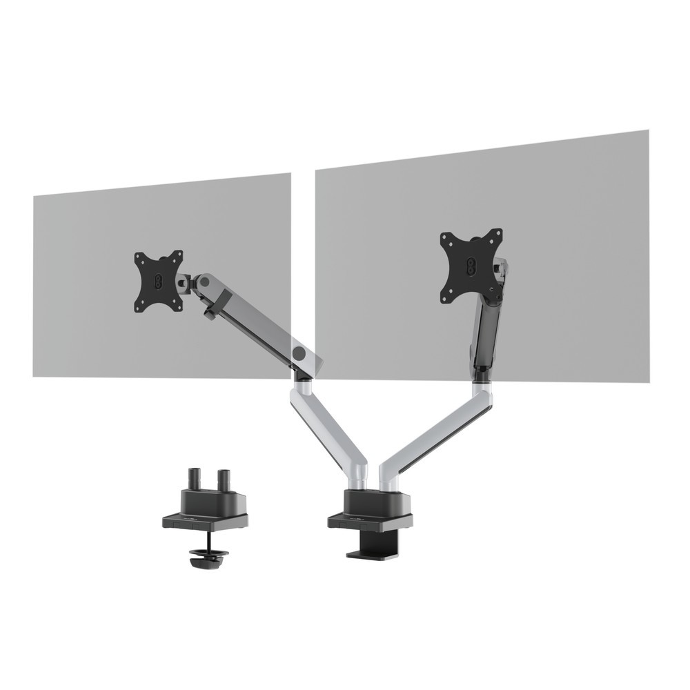Produktabbildung Nr. 1: DURABLE Monitor-Halterung SELECT PLUS mit Arm für 2 Monitore, Tischbefestigung