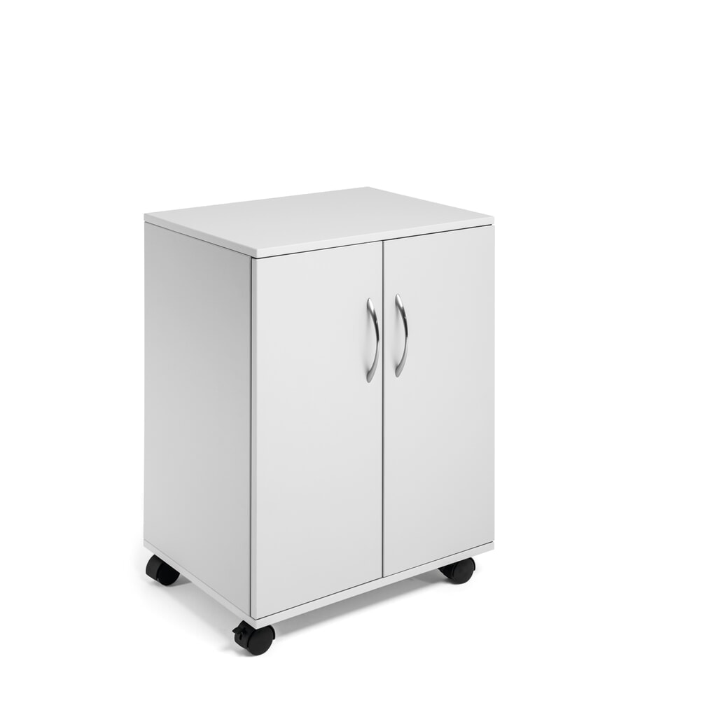 DURABLE Multifunktions-Wagen 74/53 geschlossen, grau Produktabbildung: DURABLE Multifunktions-Wagen 74/53 geschlossen, grau