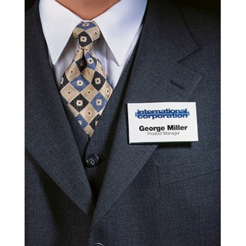 Produktabbildung Nr. 4: DURABLE Namenschild Click Fold 821419 90x54mm tr 25 St./Pack