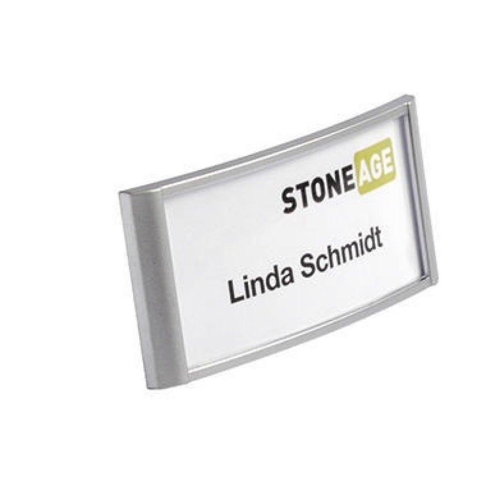 Produktabbildung Nr. 1: DURABLE Namensschild CLASSIC 854223 34x75mm Magnet si 10 St./Pack.