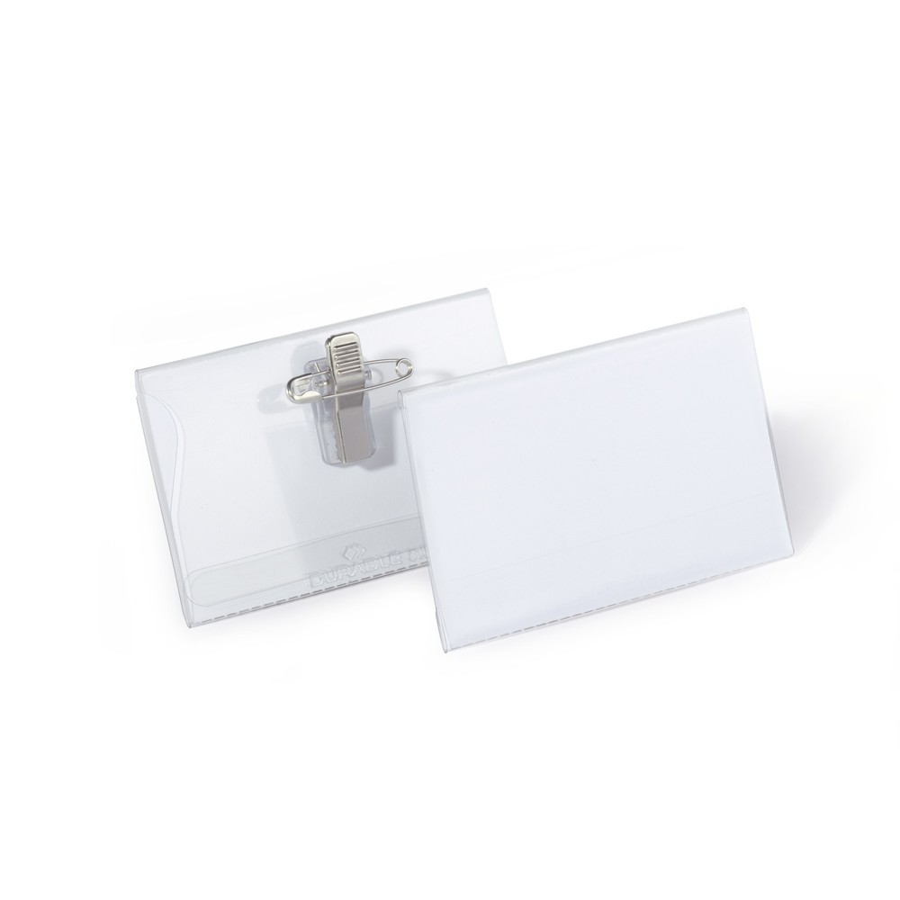 Produktabbildung Nr. 4: DURABLE Namensschild mit Kombiklemme 54 x 90 mm 100 Stück