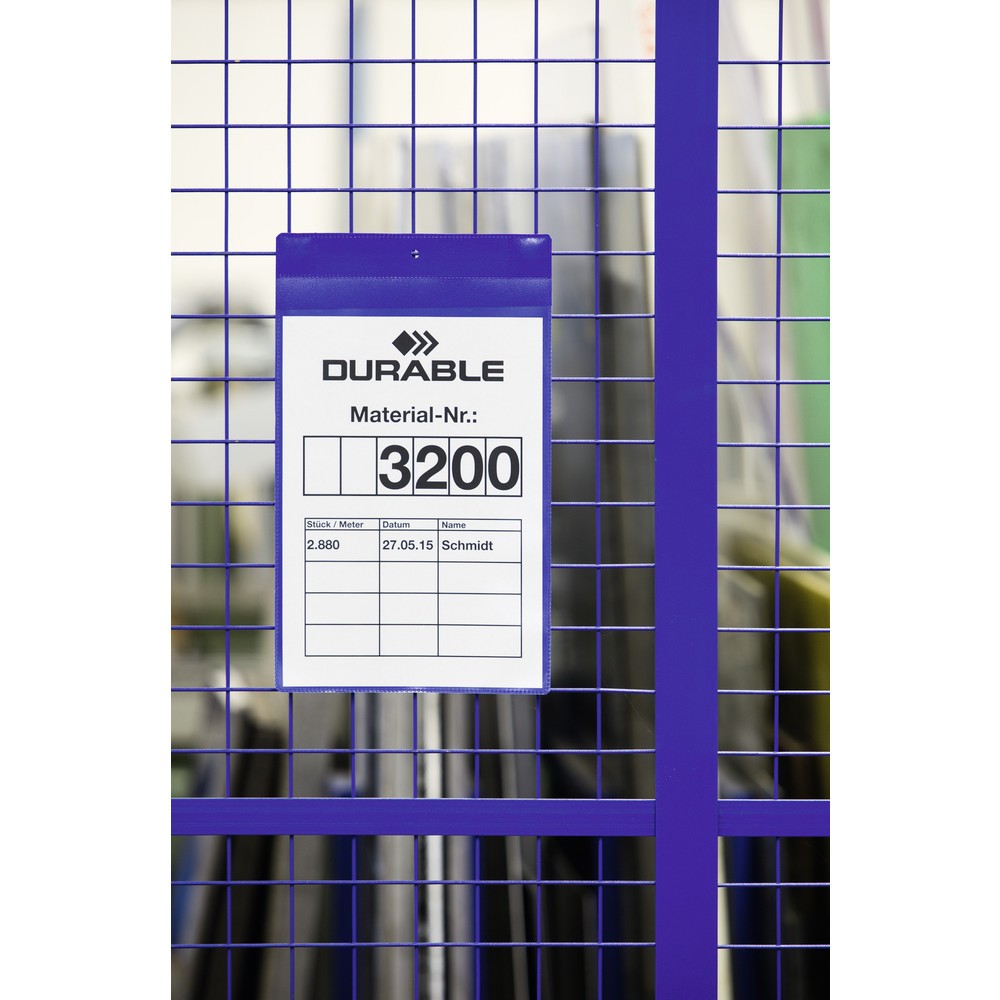 Produktabbildung Nr. 3: DURABLE Neodym-Magnettasche A4 quer, dunkelblau