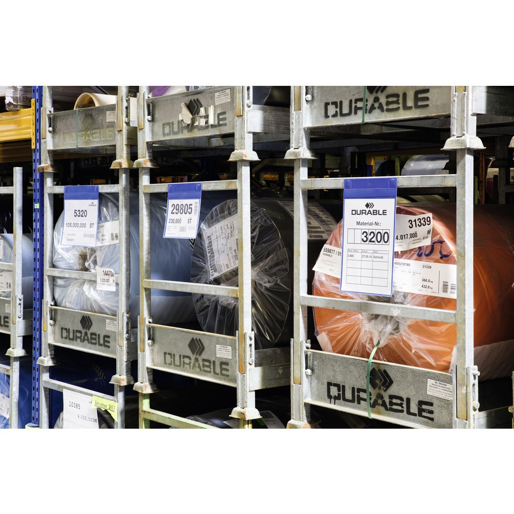 Produktabbildung Nr. 2: DURABLE Neodym-Magnettasche A4 hoch, dunkelblau