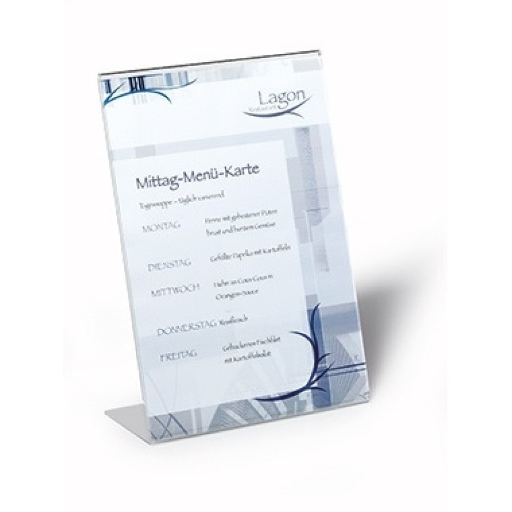 Produktabbildung: DURABLE Präsentationsständer 859619 A4 Acryl transparent