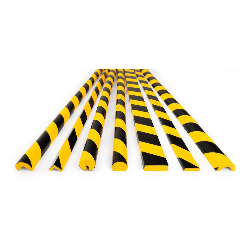 Produktabbildung Nr. 6: DURABLE Prallschutz für Kanten E8R, kreisförmig, selbstklebend, HxL 40 x 1.000 mm