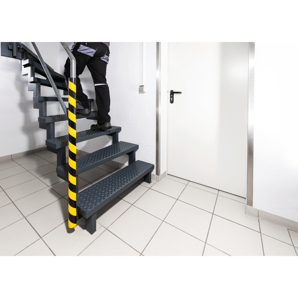 N° de l'image du produit 6 : Protection contre les chocs pour tuyaux DURABLE P30, semi-circulaire, autocollante, Ø 30 mm, longueur 1 m