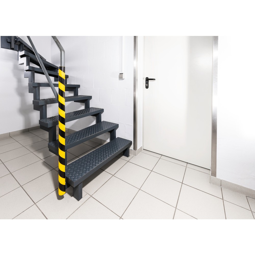 N° de l'image du produit 7 : Protection contre les chocs pour tuyaux DURABLE P30, semi-circulaire, autocollante, Ø 30 mm, longueur 1 m