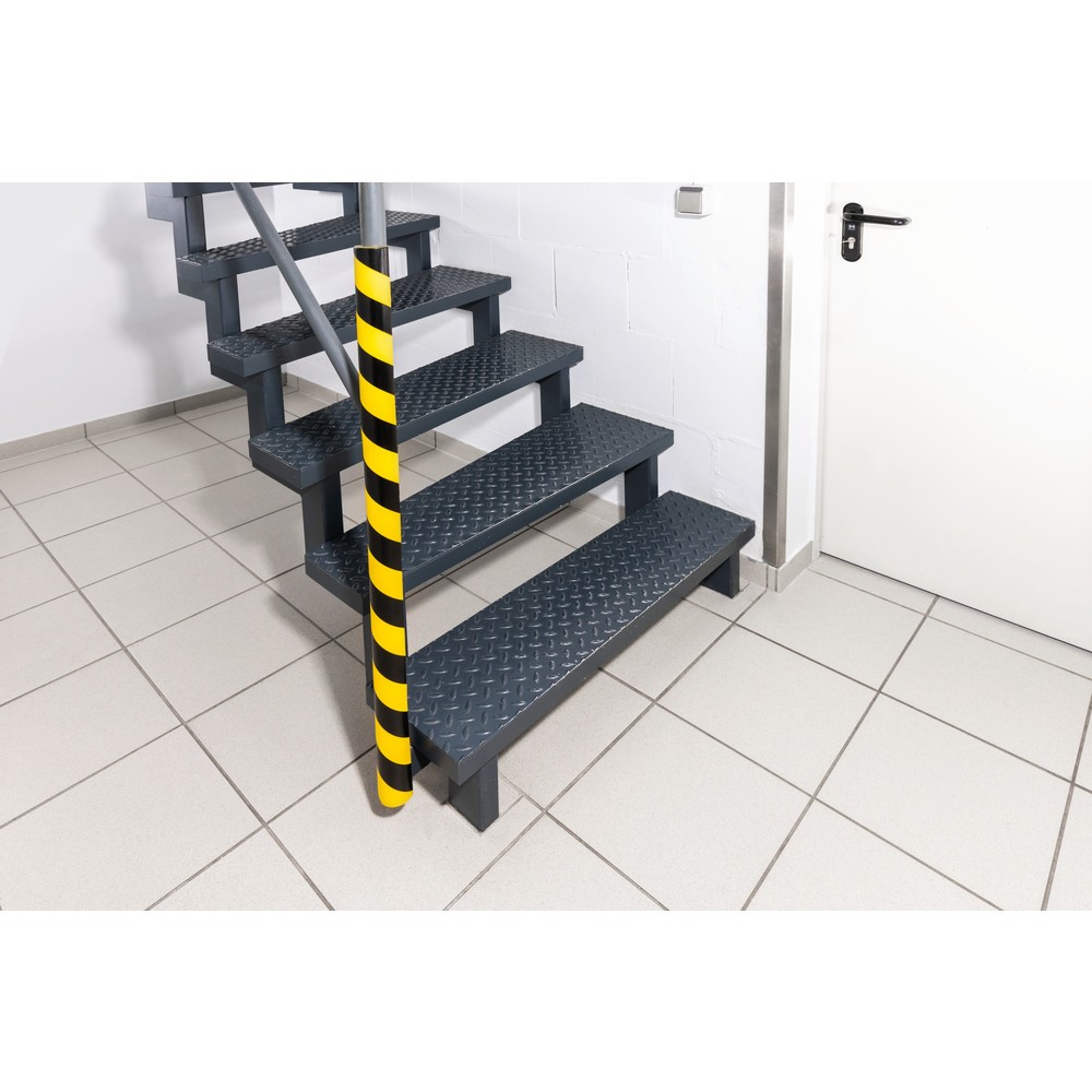 N° de l'image du produit 9 : Protection contre les chocs pour tuyaux DURABLE P30, semi-circulaire, autocollante, Ø 30 mm, longueur 1 m