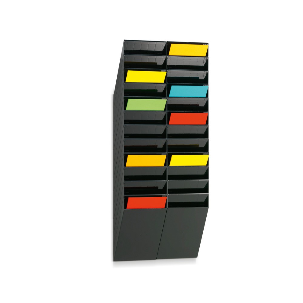 Produktabbildung Nr. 1: DURABLE Prospekthalter Flexiboxx, 12x DIN A4, Hochformat, schwarz
