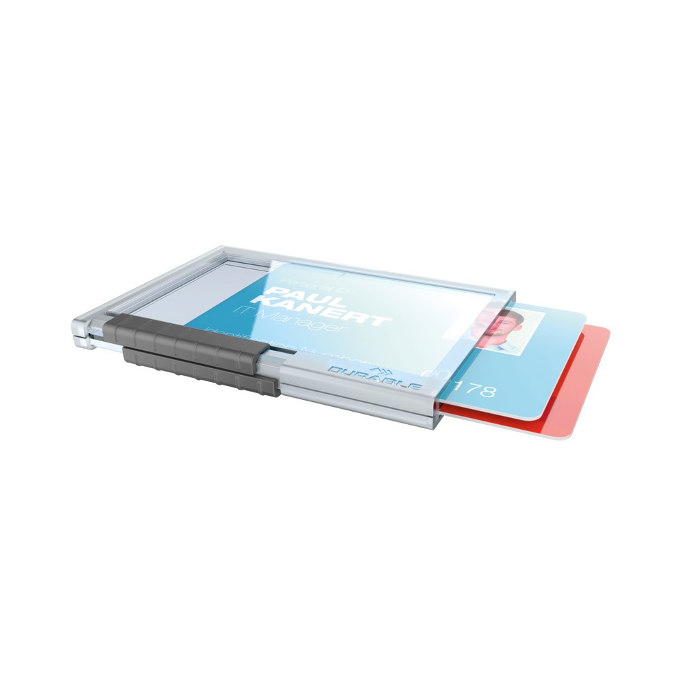 Produktabbildung Nr. 1: DURABLE Pushbox Duo für 2 Betriebsausweise