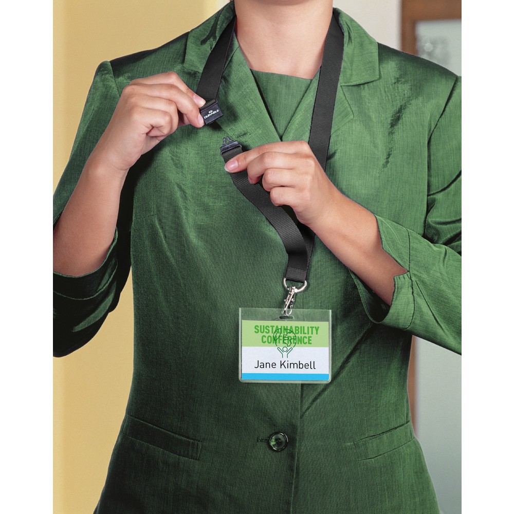 N° de l'image du produit 2 : DURABLE Ruban en 20 ECO avec mousqueton, 40 pcs/UV