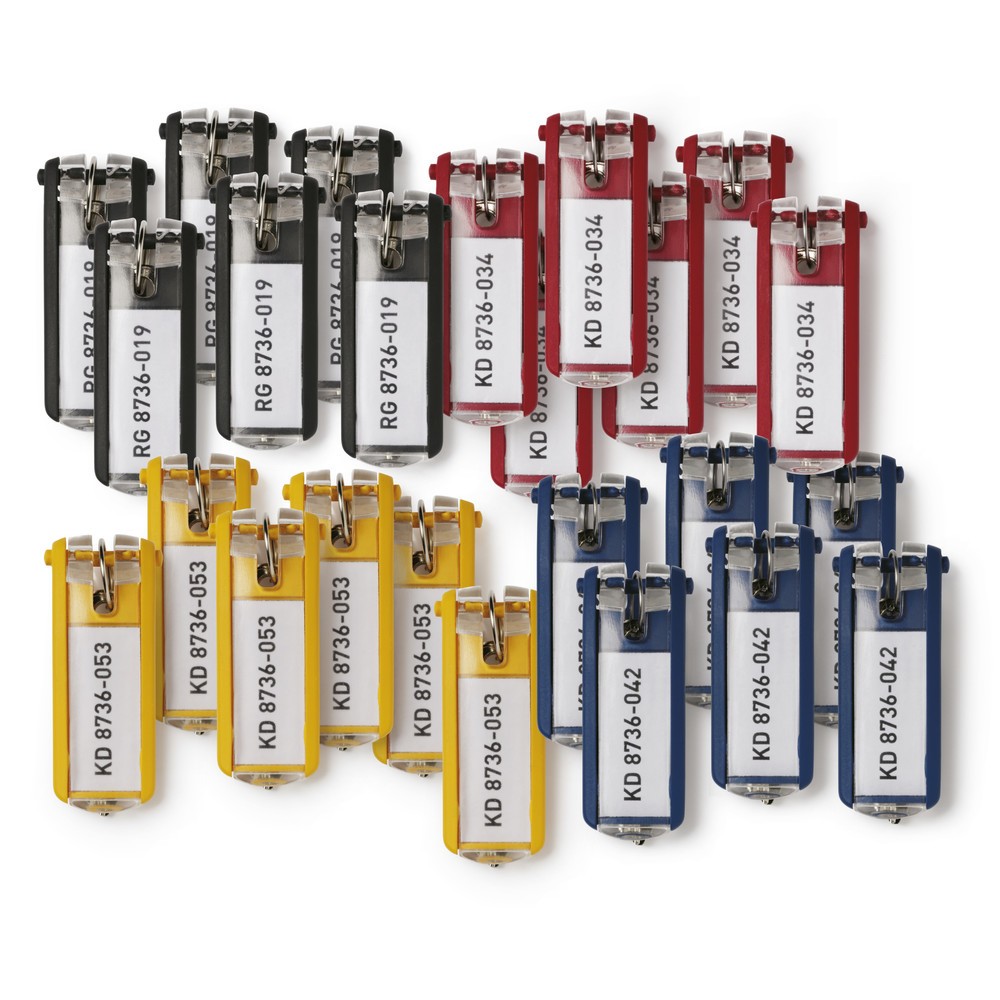 Produktabbildung Nr. 1: DURABLE Schlüsselanhänger KEY CLIP Großverpackung, 1 BTL à 24 Stk
