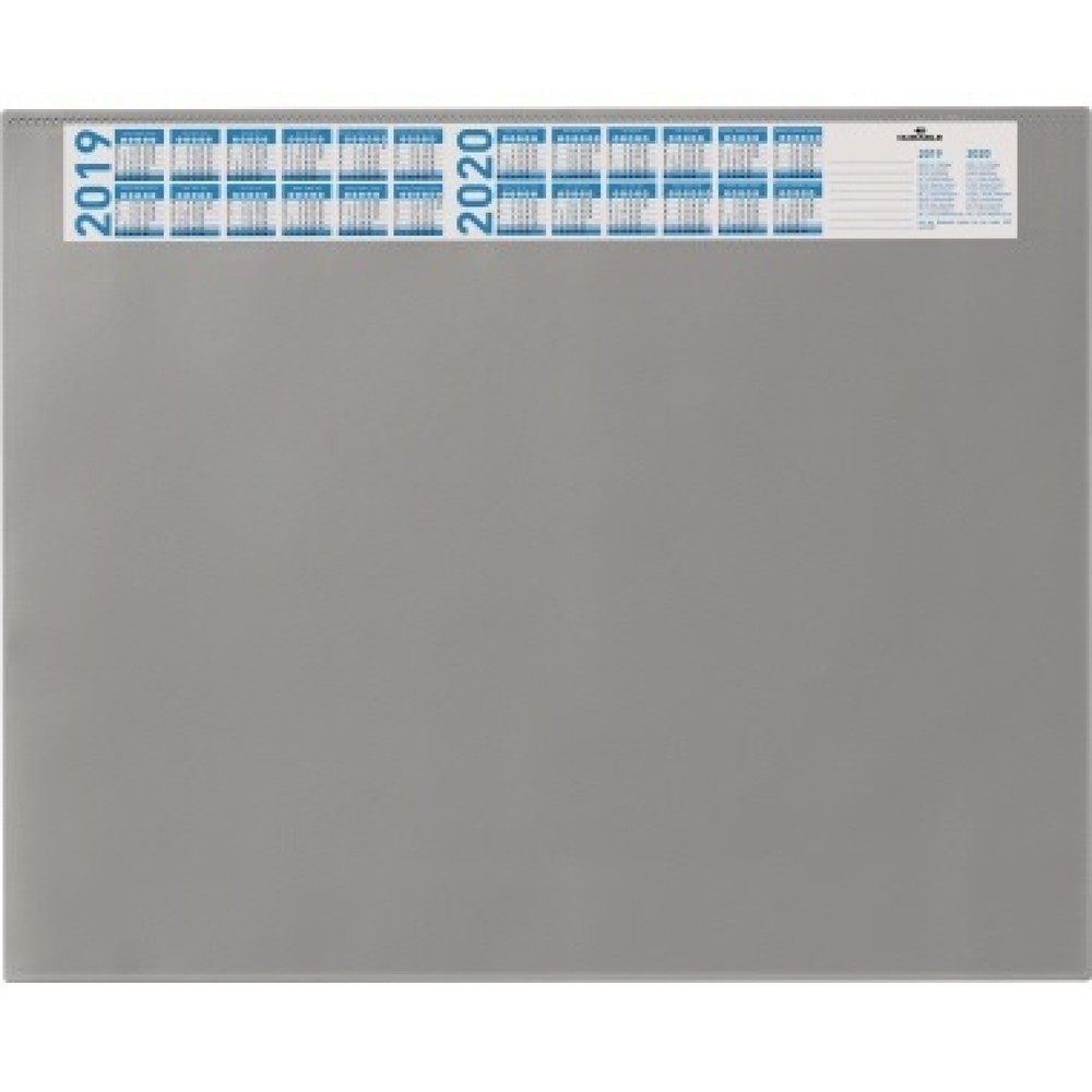 Produktabbildung Nr. 1: DURABLE Schreibunterlage 720410 520x650mm Jahreskalender grau